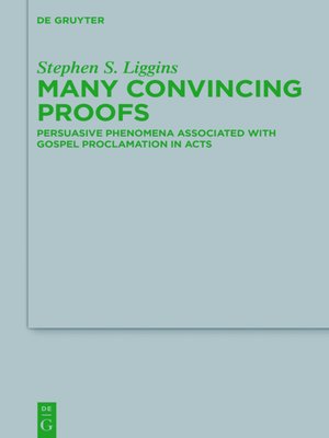 cover image of Many Convincing Proofs